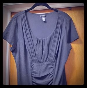 Black shirt sleeve top